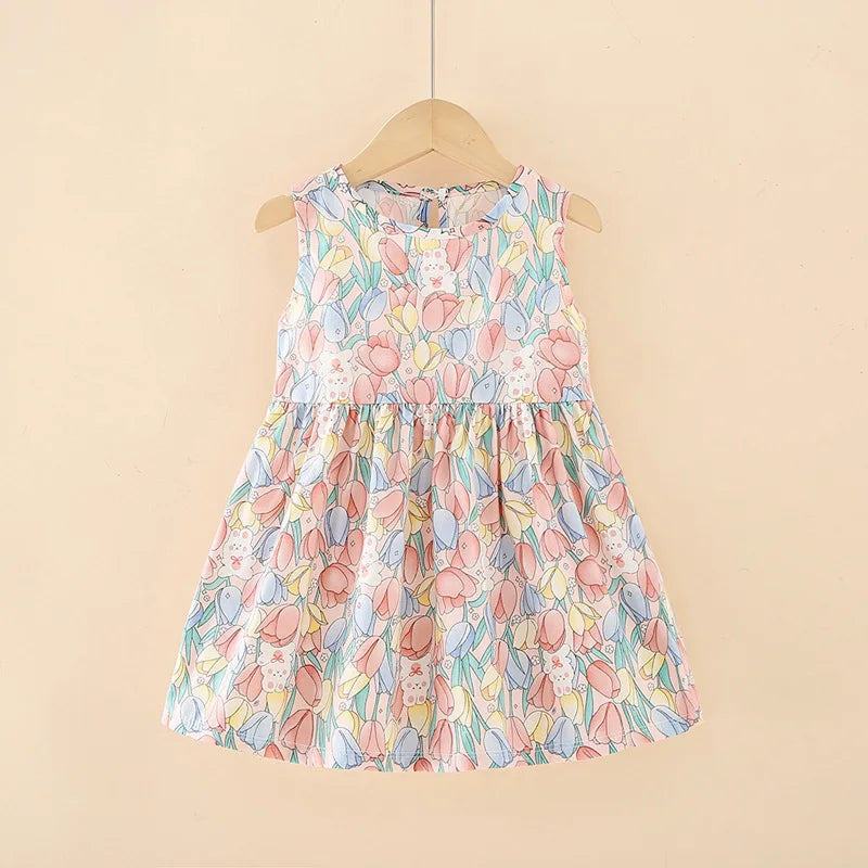 Floral Paradise Toddler Dress-Cozy Stroller