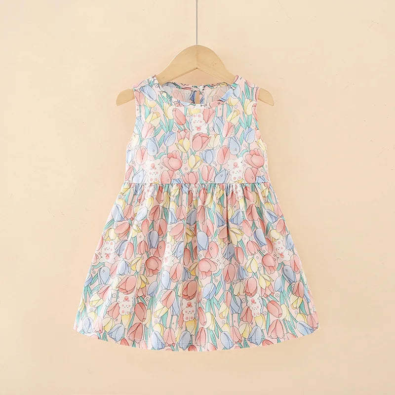 Floral Paradise Toddler Dress-Cozy Stroller