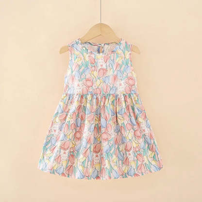 Floral Paradise Toddler Dress-Cozy Stroller