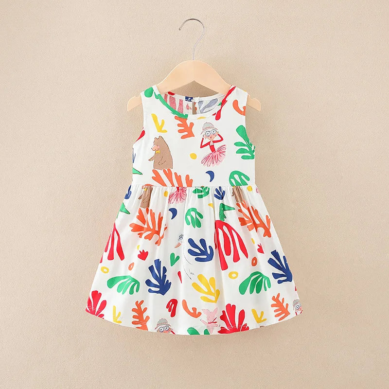 Floral Paradise Toddler Dress-Cozy Stroller