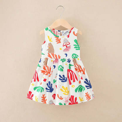 Floral Paradise Toddler Dress-Cozy Stroller