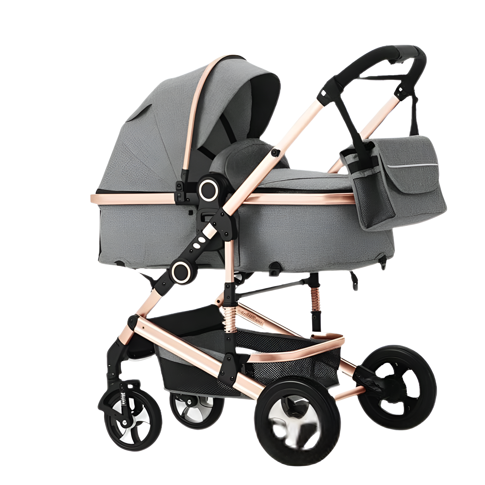 Todefull Dual Mode Reversible Bassinet Stroller