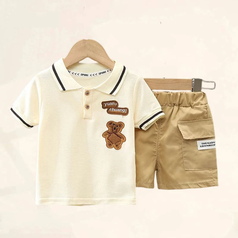 Half Sleeve Tshirt And Shorts-Cozy Stroller