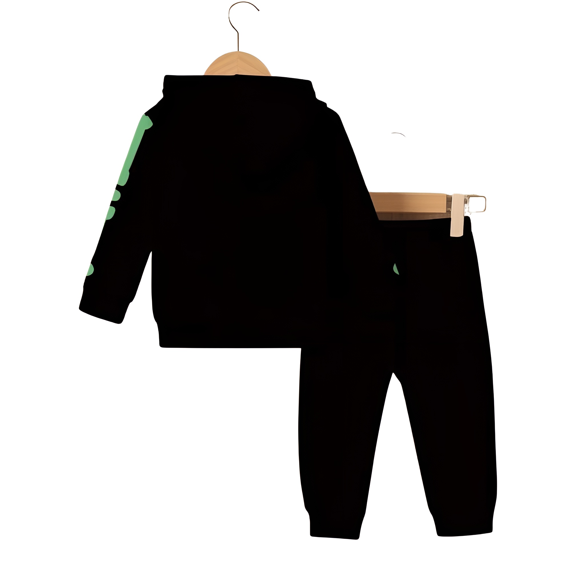 Halloween Series Hooded Sweatshirt Set For Baby