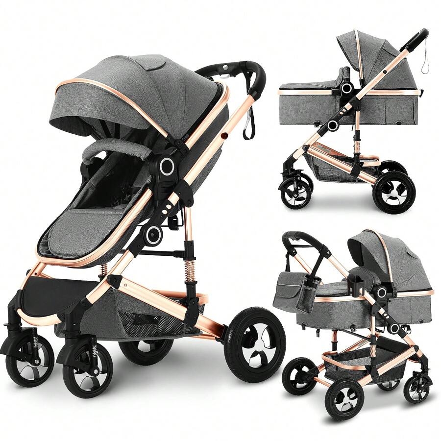 High Landscape 2 in 1 Convertible Infant Stroller