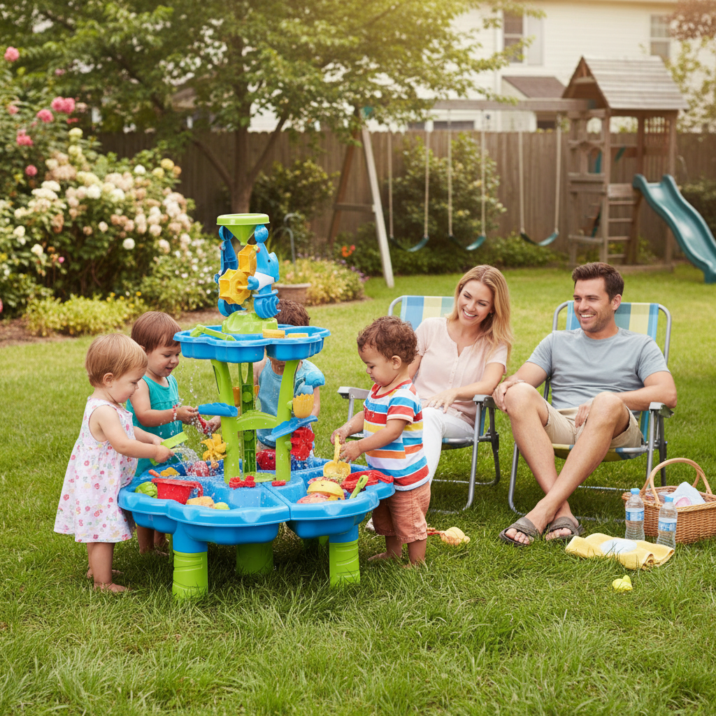Kids Flower Water Table For Toddlers