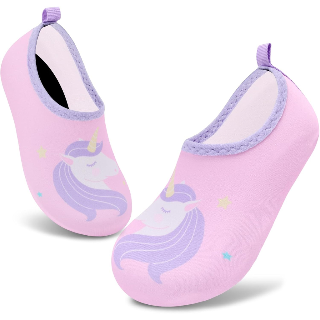 Kids Water Shoes For Girls And Boys Quick Dry Aqua Socks For Beach Swim And Outdoor Sports