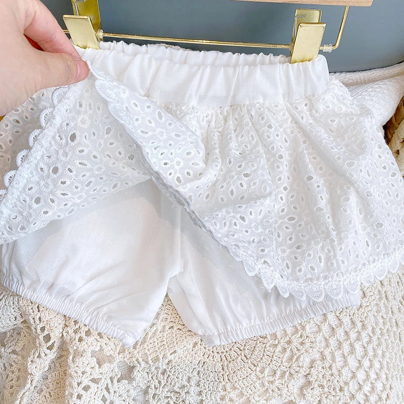 Lace Trimmed Sleeveless Top-Cozy Stroller