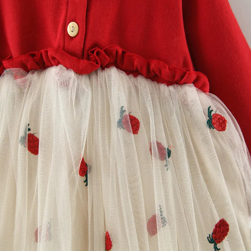Ladybug Tulle Dress-Cozy Stroller