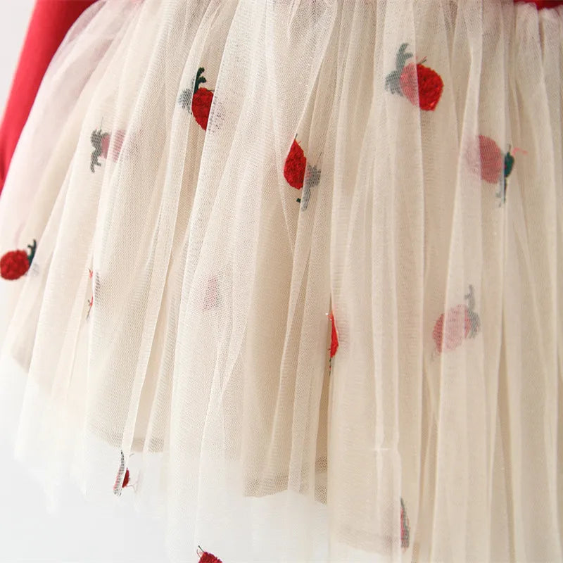 Ladybug Tulle Dress-Cozy Stroller