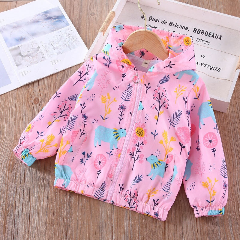 Printed Baby Boy Hoodies-Cozy Stroller