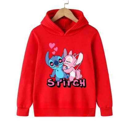 Long Sleeve Printed Hoodie-Cozy Stroller