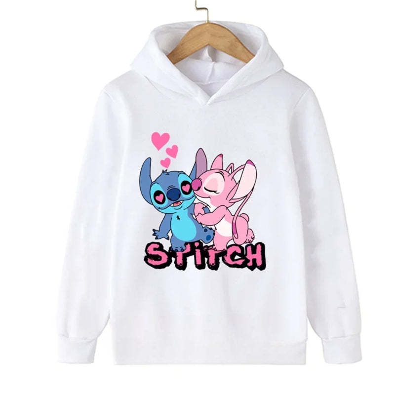 Long Sleeve Printed Hoodie-Cozy Stroller
