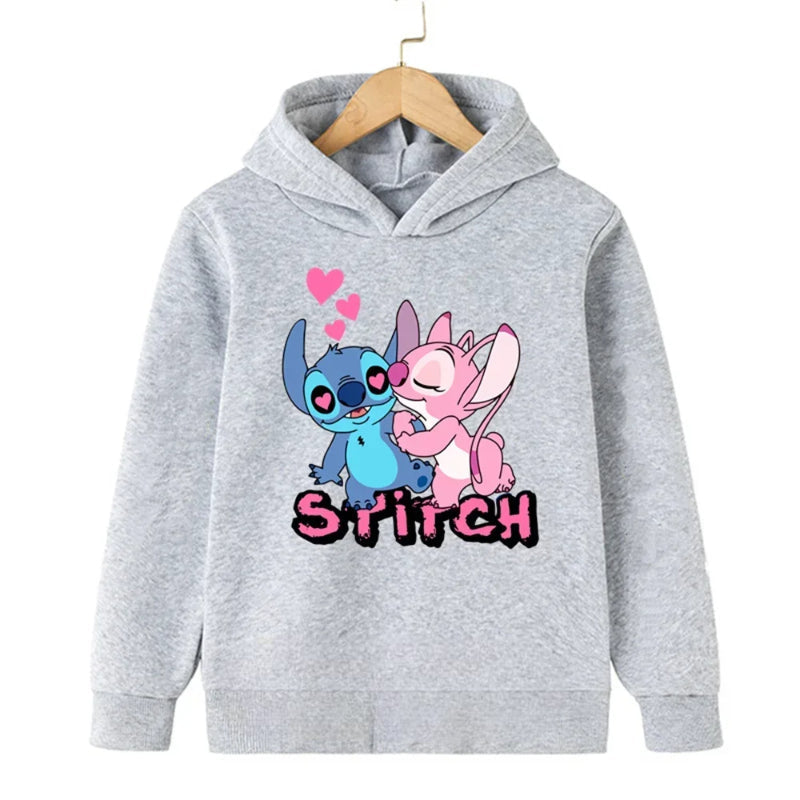 Long Sleeve Printed Hoodie-Cozy Stroller