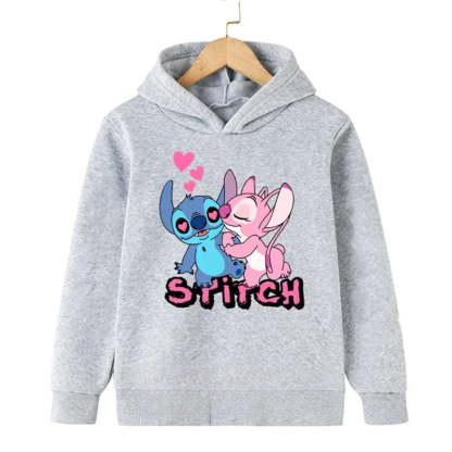 Long Sleeve Printed Hoodie-Cozy Stroller