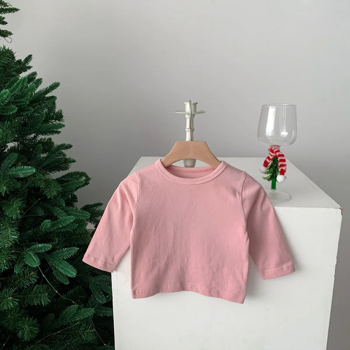 Long Sleeve Solid Pattern Shirts-Cozy Stroller