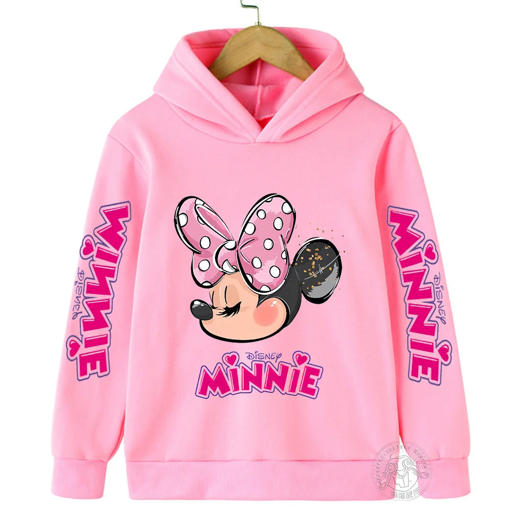 Mickey And Minnie Printed Hoodie-Cozy Stroller