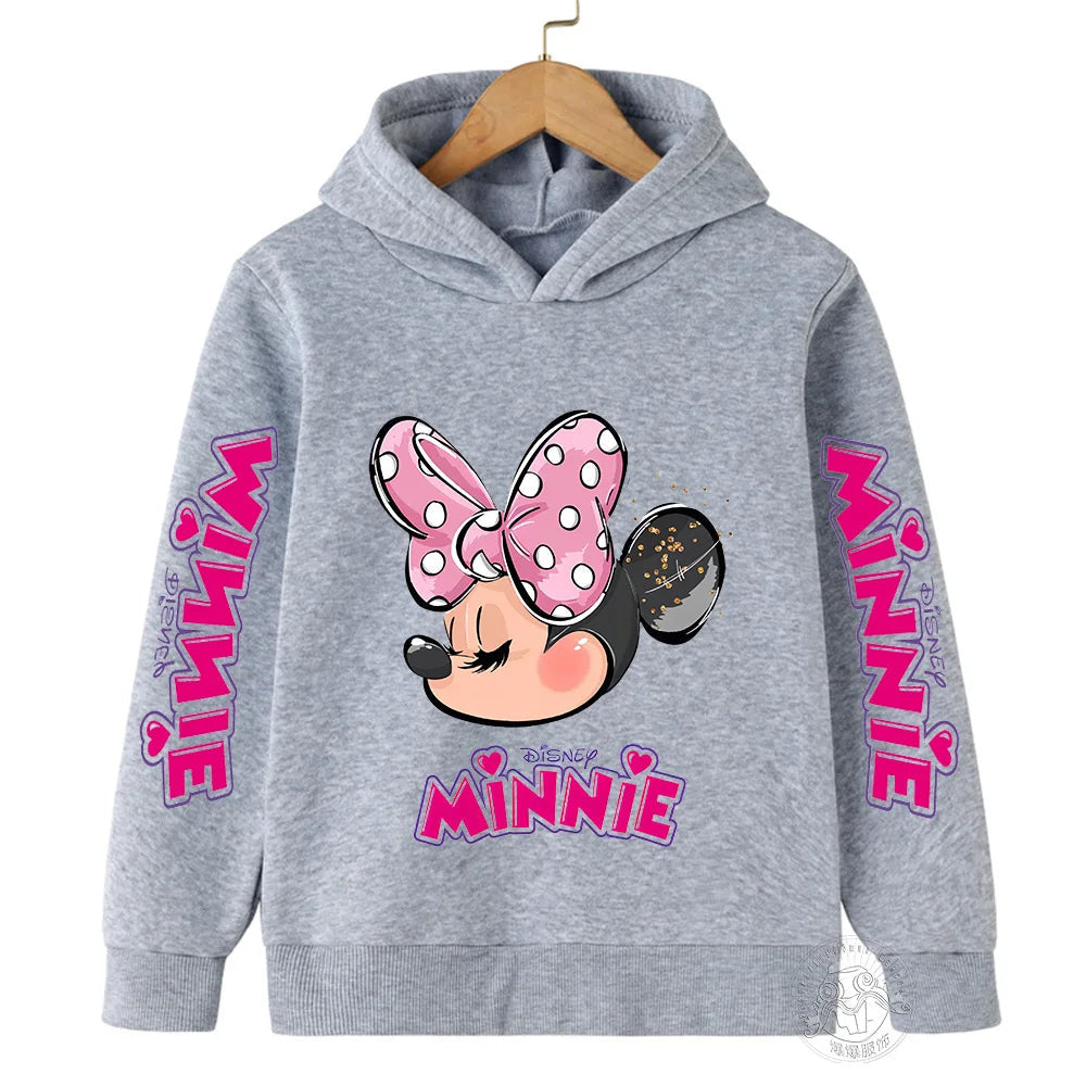Mickey And Minnie Printed Hoodie-Cozy Stroller