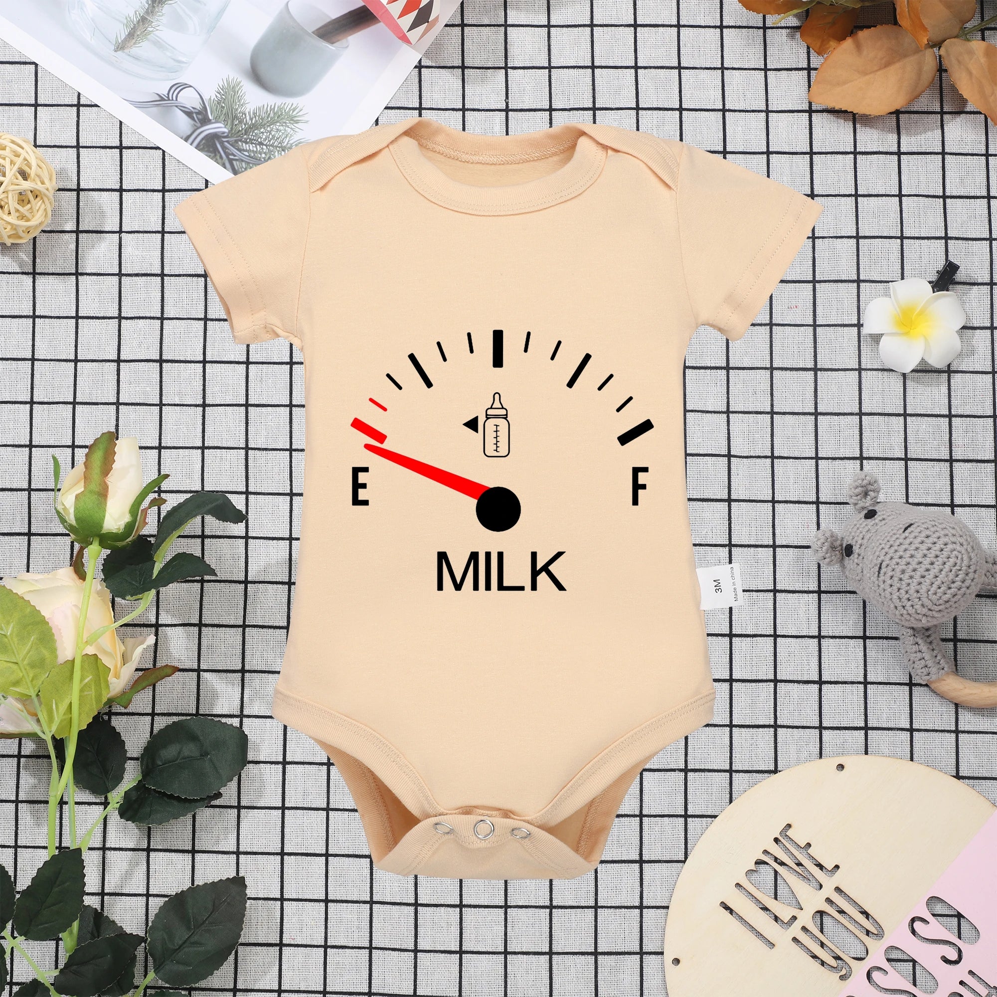 Minimalist Printed Romper For Summers-Cozy Stroller