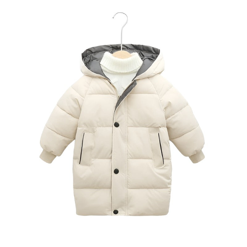 Outerwear Blush Hooded Puffer Jacket-Cozy Stroller