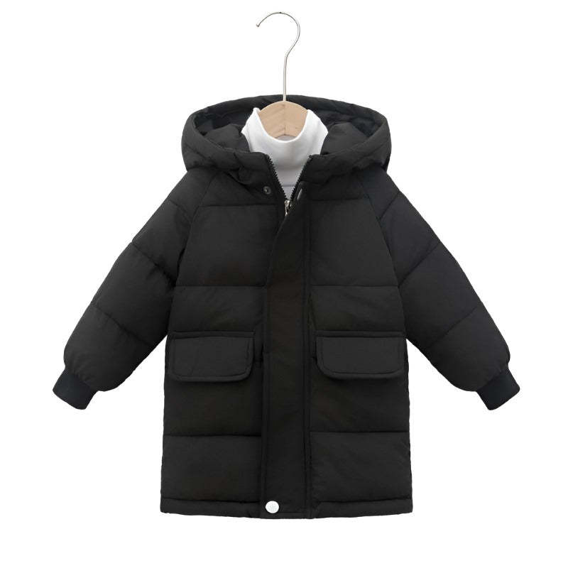 Outerwear Blush Hooded Puffer Jacket-Cozy Stroller