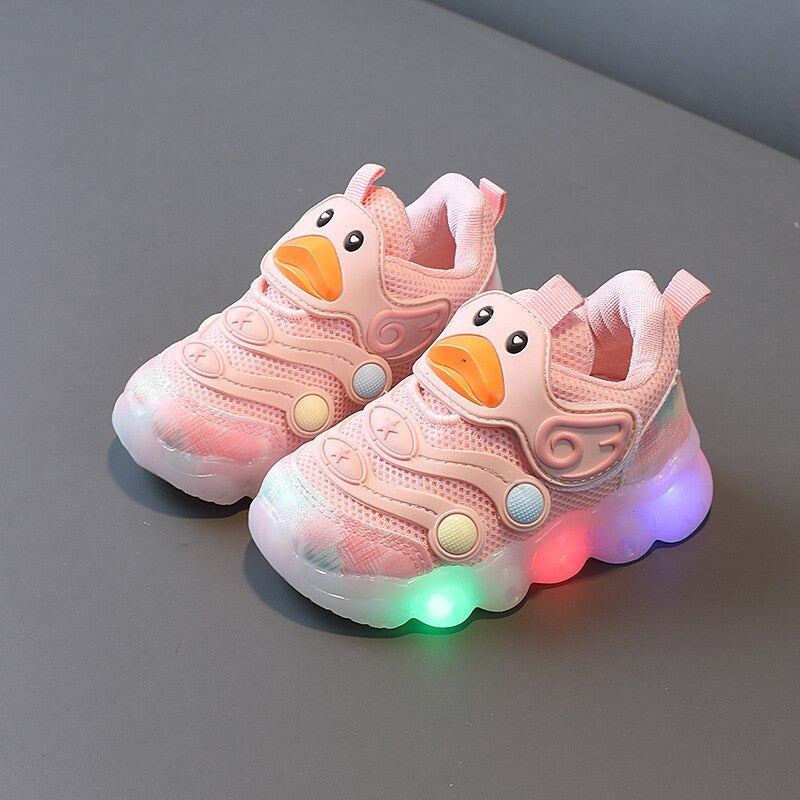 The Fast Duck LED Casual Shoes For Babies-Cozy Stroller