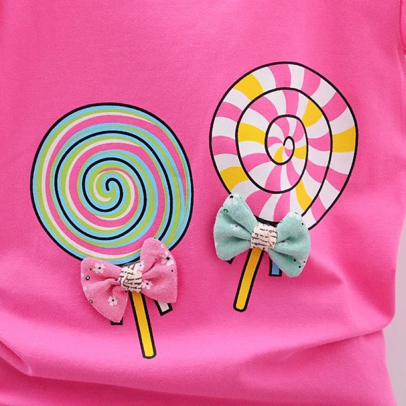 Printed Summer Clothes Sets-Cozy Stroller