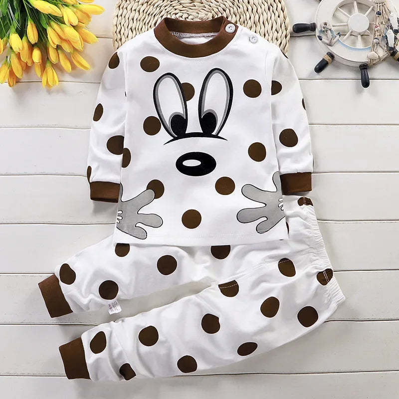 Animal Printed Top And Pant Set-Cozy Stroller