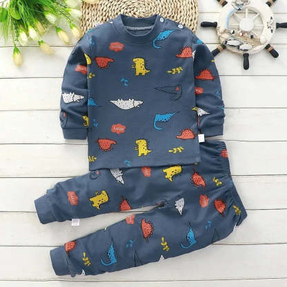 Animal Printed Top And Pant Set-Cozy Stroller