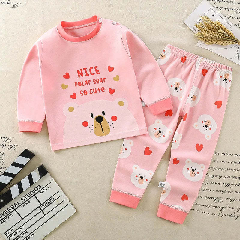 Animal Printed Top And Pant Set-Cozy Stroller