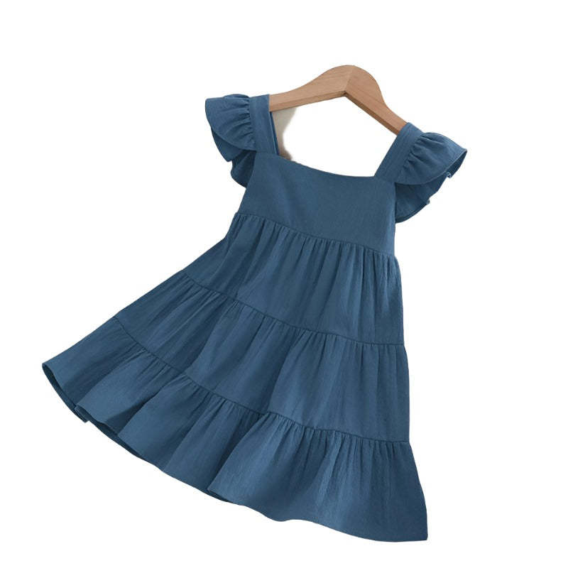 Ruffled Summer Dress-Cozy Stroller