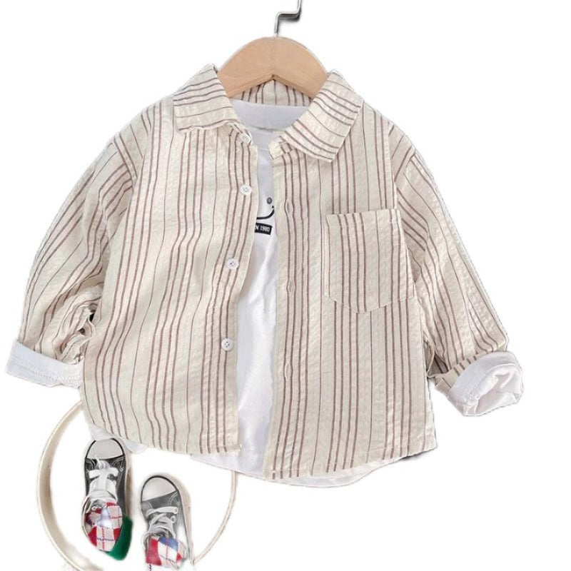 Rustic Plaid Layering Shirt-Cozy Stroller