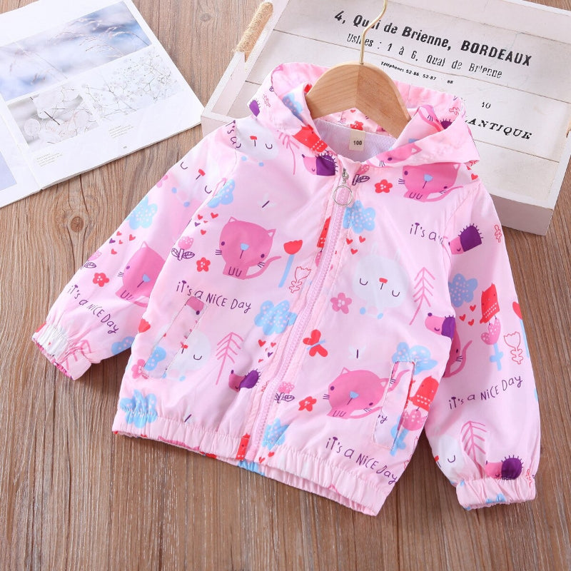 Printed Baby Boy Hoodies-Cozy Stroller