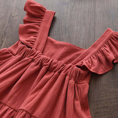 Ruffled Summer Dress-Cozy Stroller