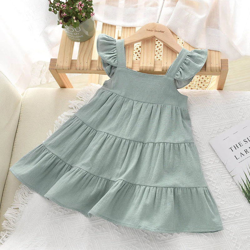 Ruffled Summer Dress-Cozy Stroller