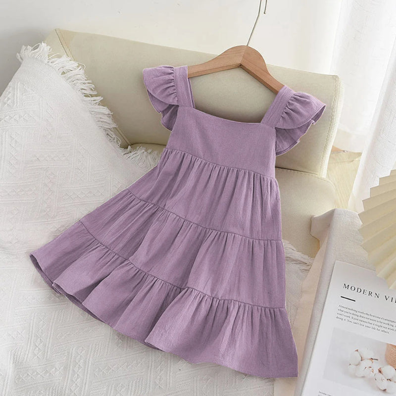 Ruffled Summer Dress-Cozy Stroller