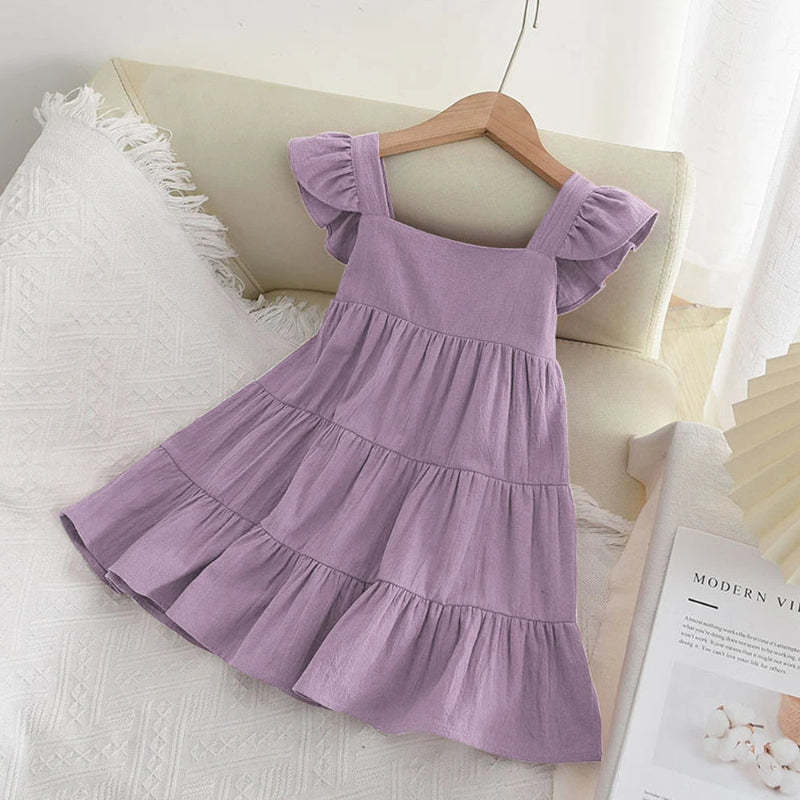 Ruffled Summer Dress-Cozy Stroller