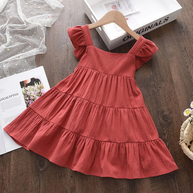 Ruffled Summer Dress-Cozy Stroller