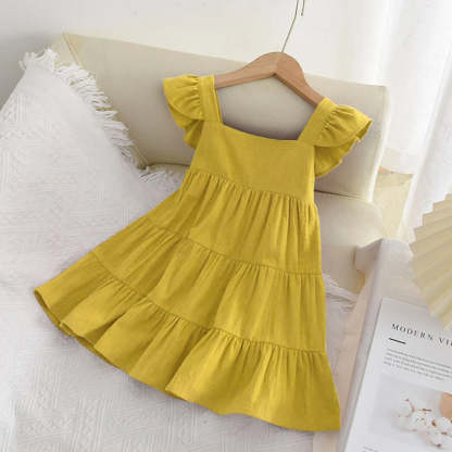 Ruffled Summer Dress-Cozy Stroller