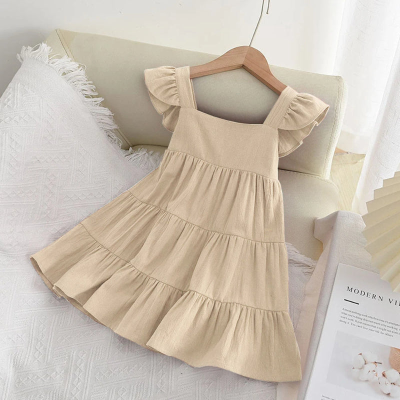 Ruffled Summer Dress-Cozy Stroller