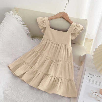Ruffled Summer Dress-Cozy Stroller