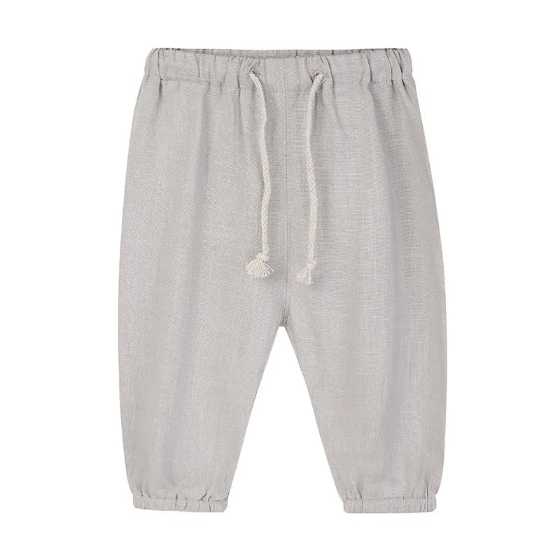 Spring And Summer Linen Trousers-Cozy Stroller