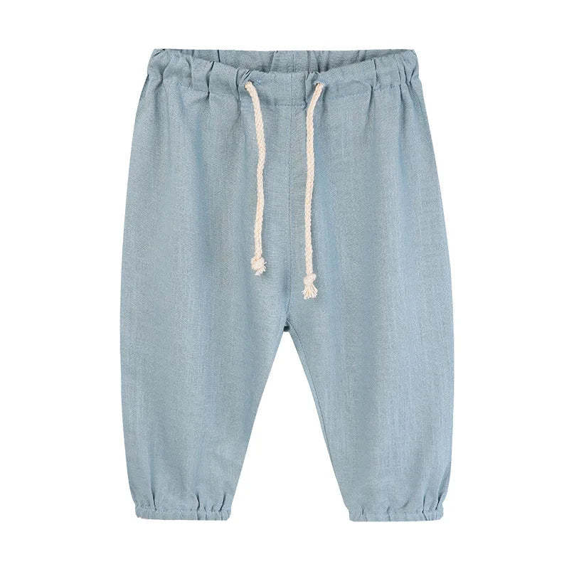 Spring And Summer Linen Trousers-Cozy Stroller