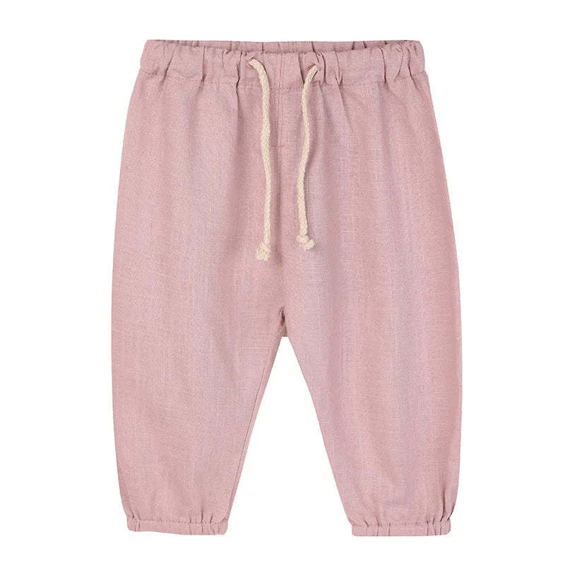 Spring And Summer Linen Trousers-Cozy Stroller