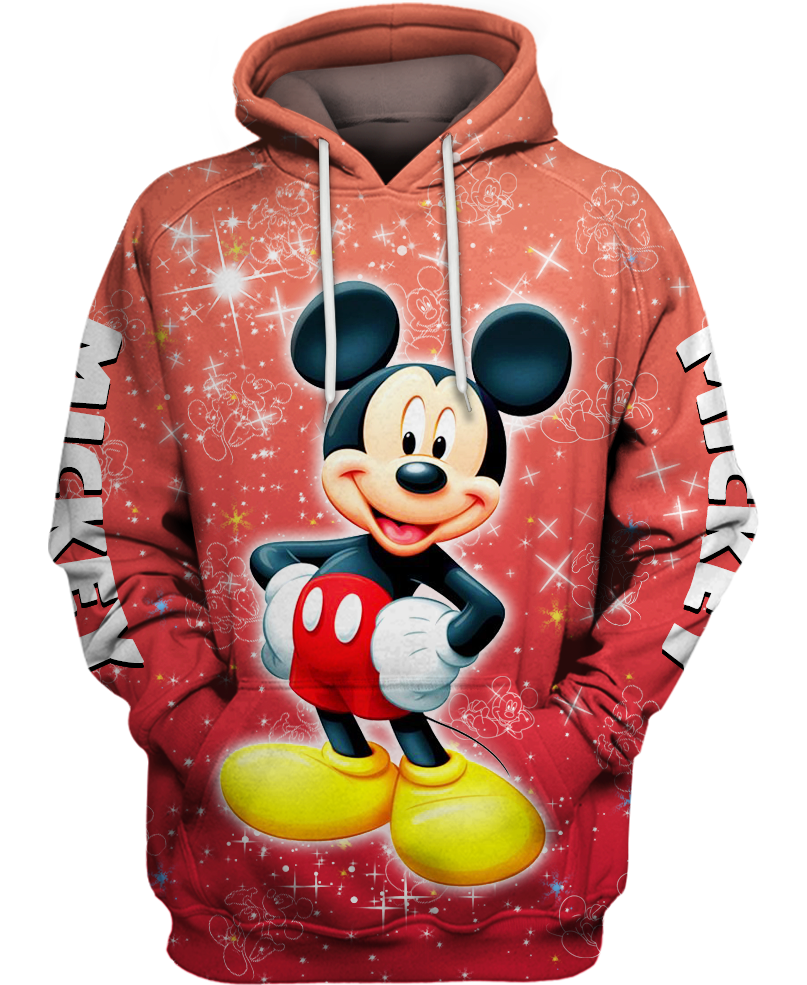 Children Standing Mickey Mouse Hoodie-Cozy Stroller