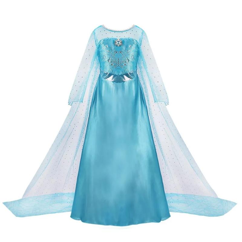 Starlit Princess Gown With Sheer Cape-Cozy Stroller