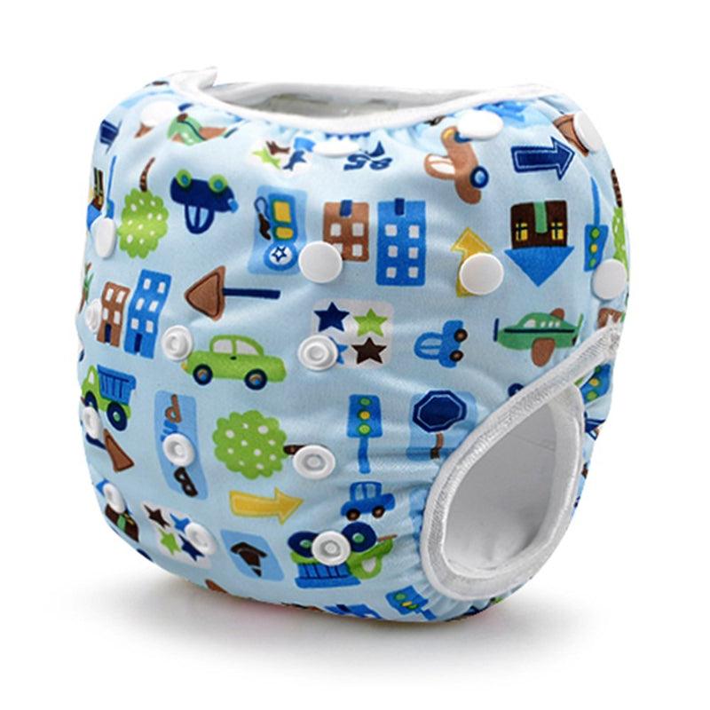Cloth Reusable Swim Diapers-Cozy Stroller