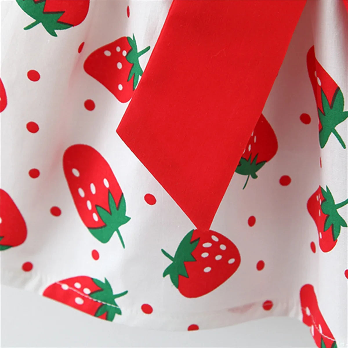 Strawberry Summer Dress With Sun Hat-Cozy Stroller