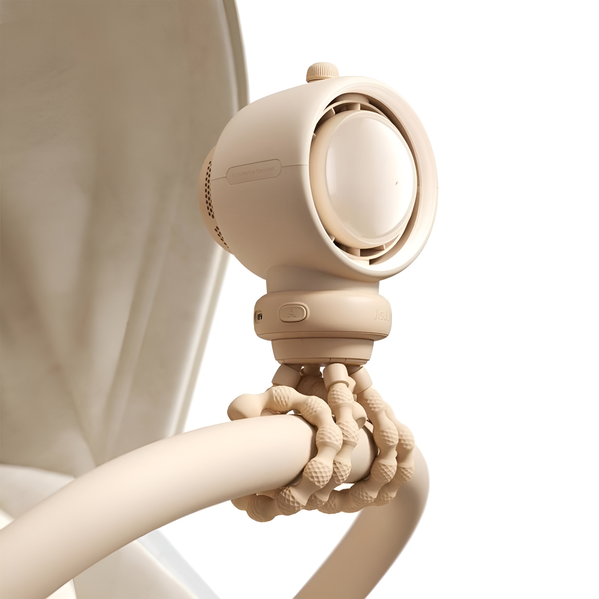 Stroller Fan Life2 Portable Baby Crib Fan with 100 Speeds Air Purify 