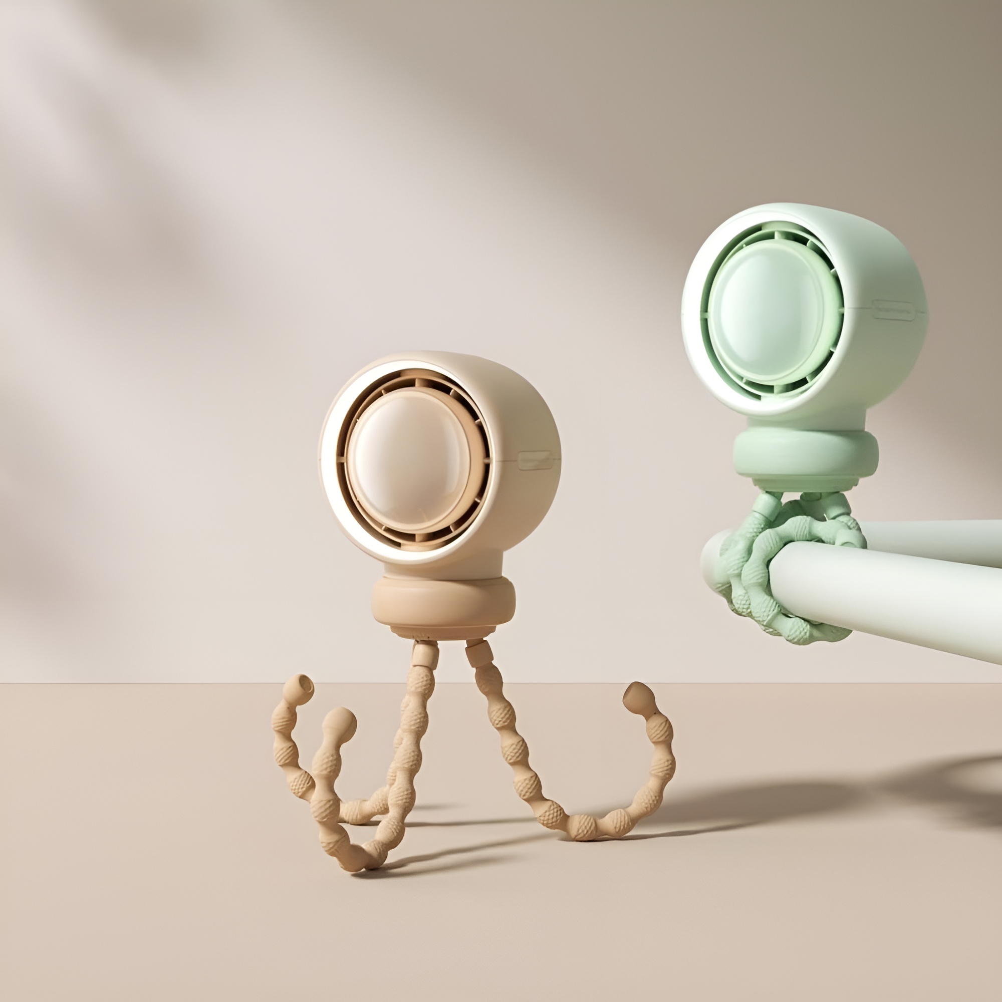 Stroller Fan Life2 Portable Baby Crib Fan with 100 Speeds Air Purify 